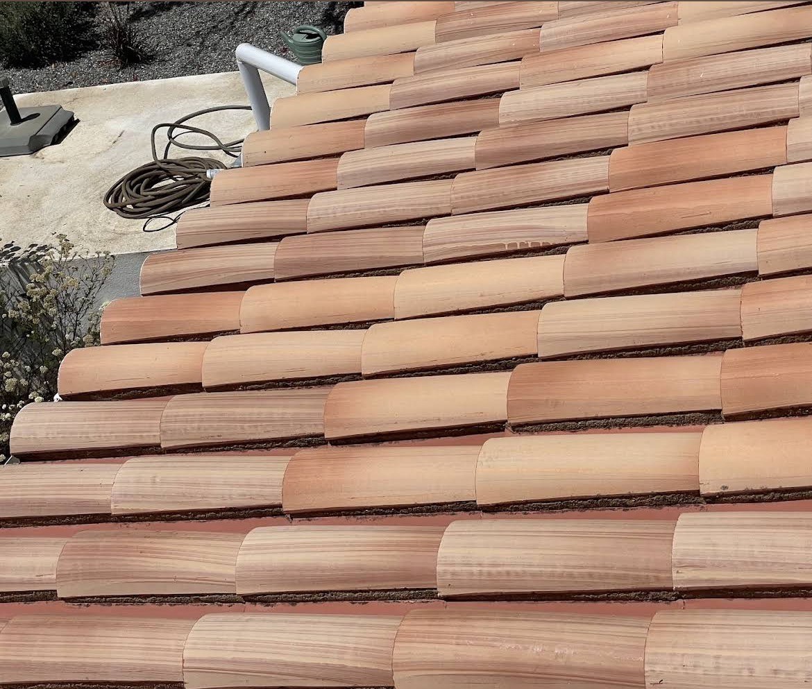 Restored ceramic tiles